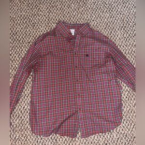 Brooks Brothers Large Plaid Button Front Shirt